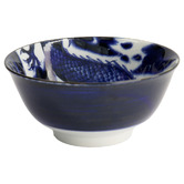 Tokyo Design Studio Blue Japonism Dragon Porcelain Tayo Bowls
