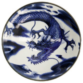 Tokyo Design Studio Blue Japonism Dragon Porcelain Menbachi Bowls