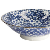 Tokyo Design Studio Tokyo Blue Sakura 25.4cm Porcelain Ramen Bowls