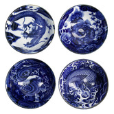 Tokyo Design Studio 4 Piece Japonism 33cm Porcelain Bowl Set