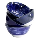 Tokyo Design Studio 4 Piece Japonism 33cm Porcelain Bowl Set