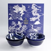 Tokyo Design Studio 4 Piece Japonism 33cm Porcelain Bowl Set