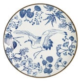 Tokyo Design Studio Flora Japonica Crane 25.7cm Porcelain Dinner Plates