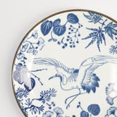 Tokyo Design Studio Flora Japonica Crane 25.7cm Porcelain Dinner Plates