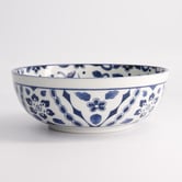 Tokyo Design Studio Tokyo Blue Maizuru 20cm Porcelain Ramen Bowls