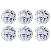 Tokyo Design Studio Kawaii Cat Neko 16.7cm Side Plates