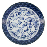 Tokyo Design Studio Flora Japonica Gingko 20.6cm Porcelain Dinner Plates