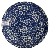 Tokyo Design Studio Tokyo Blue Sakura Round 25cm Porcelain Dinner Plates