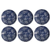 Tokyo Design Studio Tokyo Blue Sakura Round 25cm Porcelain Dinner Plates
