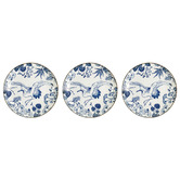 Tokyo Design Studio Flora Japonica Crane 20.6cm Porcelain Dinner Plates
