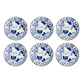 Tokyo Design Studio Kawaii Cat Neko Swirl Side Plates