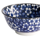 Tokyo Design Studio Tokyo Blue Sakura 15cm Porcelain Tayo Bowls