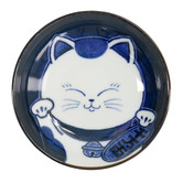 Tokyo Design Studio Blue Kawaii Cat Neko Sauce Dishes