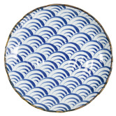 Tokyo Design Studio Natsu Nami Porcelain Dinner Plates