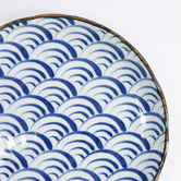 Tokyo Design Studio Natsu Nami Porcelain Dinner Plates