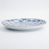 Tokyo Design Studio Natsu Nami Porcelain Dinner Plates