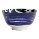 Tokyo Design Studio Blue Japonism Dragon 12.7cm Porcelain Tayo Bowls