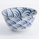 Tokyo Design Studio Natsu Nami 12cm Porcelain Rice Bowls