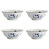 Tokyo Design Studio White Kawaii Cat Neko 19.7cm Ramen Bowls
