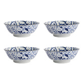Tokyo Design Studio Kawaii Cat Neko Swirl 19.7cm Ramen Bowls