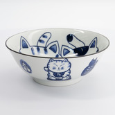 Tokyo Design Studio Kawaii Cat Neko 19.7cm Ramen Bowls