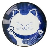 Tokyo Design Studio Blue Kawaii Cat Neko Side Plates