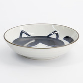 Tokyo Design Studio White Kawaii Cat Neko Sauce Dishes