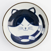 Tokyo Design Studio White Kawaii Cat Neko Sauce Dishes