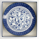 Tokyo Design Studio 4 Piece Flora Japonica Porcelain Dinner Plate Set