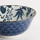 Tokyo Design Studio Flora Japonica Crane 15.5cm Porcelain Tayo Bowls