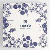 Tokyo Design Studio 4 Piece Flora Japonica Porcelain Dinner Plate Set