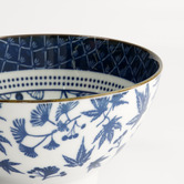 Tokyo Design Studio Flora Japonica Gingko 18cm Porcelain Sori Bowls