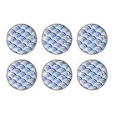 Tokyo Design Studio Natsu Nami Porcelain Side Plates