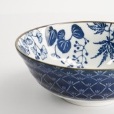Tokyo Design Studio Flora Japonica Crane 21cm Porcelain Ramen Bowls