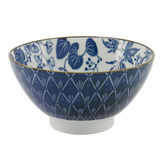 Tokyo Design Studio Flora Japonica Crane 18cm Porcelain Sori Bowls
