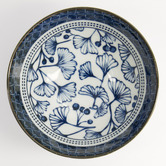 Tokyo Design Studio Flora Japonica Gingko 18cm Porcelain Sori Bowls
