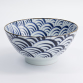 Tokyo Design Studio Natsu Nami 18cm Porcelain Ramen Bowls