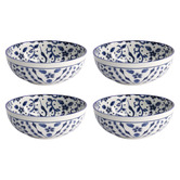 Tokyo Design Studio Tokyo Blue Maizuru 20cm Porcelain Ramen Bowls