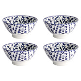 Tokyo Design Studio Tokyo Blue Maizuru Porcelain Ramen Bowls