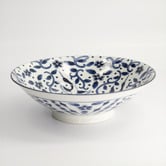 Tokyo Design Studio Tokyo Blue Maizuru 25.4cm Porcelain Ramen Bowls