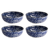 Tokyo Design Studio Tokyo Blue Sakura 20cm Porcelain Ramen Bowls