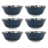 Tokyo Design Studio Flora Japonica Crane 15.5cm Porcelain Tayo Bowls