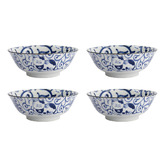 Tokyo Design Studio Kawaii Cat Neko Swirl 19.7cm Ramen Bowls