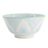 Tokyo Design Studio Lily Flower 13.5cm Porcelain Rice Bowls