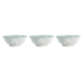 Tokyo Design Studio Lily Flower 20.5cm Porcelain Ramen Bowls