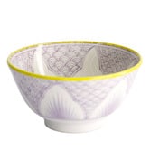 Tokyo Design Studio Lily Flower 13.5cm Porcelain Rice Bowls