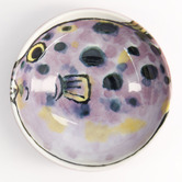 Tokyo Design Studio Seafood Blowfish Fugu 9.5cm Porcelain Sauce Dishes