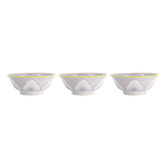 Tokyo Design Studio Lily Flower 20.5cm Porcelain Ramen Bowls