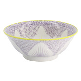 Tokyo Design Studio Lily Flower 20.5cm Porcelain Ramen Bowls