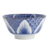 Tokyo Design Studio Lily Flower 13.5cm Porcelain Rice Bowls